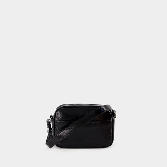 Reedition Camera Crossbody - Courreges - Läder - Svart - Image 2