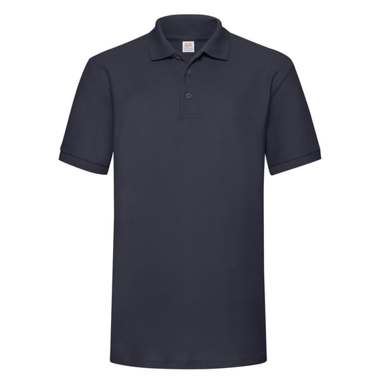 Fruit of the Loom Heren 65/35 Zwaargewicht Poloshirt (Deep Navy) - Image 1