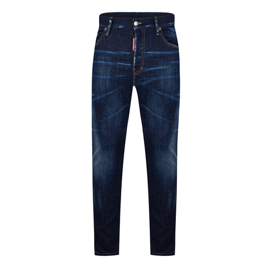 Herrens DSquared2 Clean Wash Skaterjeans i Blå - Image 1