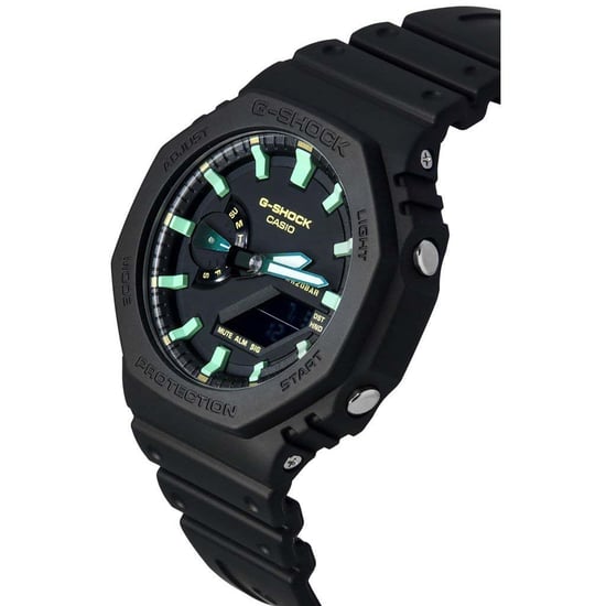 Casio G-shock Men's Black Watch GA-2100RC-1AER - Image 2