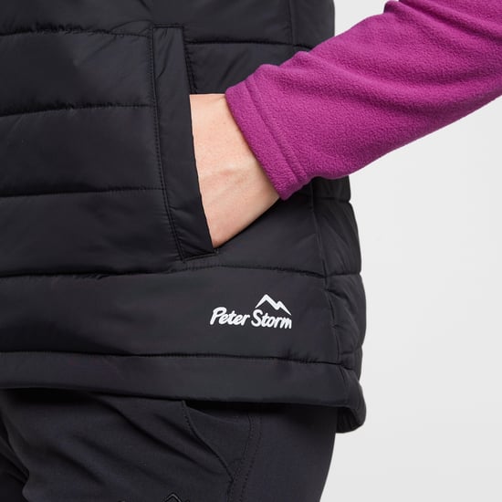 Peter Storm Women's Blisco II Insulated & Water Repellent Gilet with Hand Warmer Pockets
