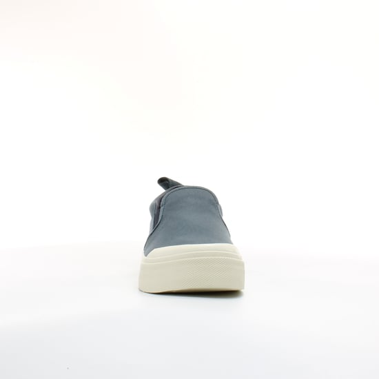 Lyle & Scott Duncan Mens Blue Plimsolls - Image 3