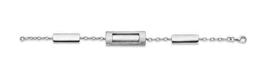 Orphelia Women's 925 Sterling Silver Set: Chain + Bracelet - Silver SET-046