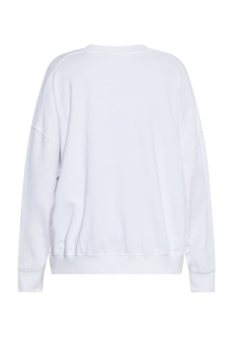 Mymo Sweatshirt Dames wit - Image 4