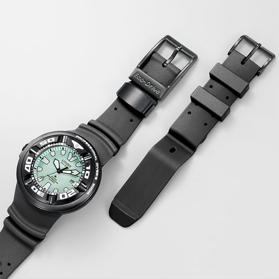 Citizen Promaster Marine Heren Zwarte Horloge BJ8055-04X - Image 3