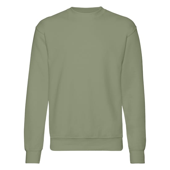 Fruit Of The Loom Mens Set-In Belcoro® Yarn Sweatshirt (Classic Olive)