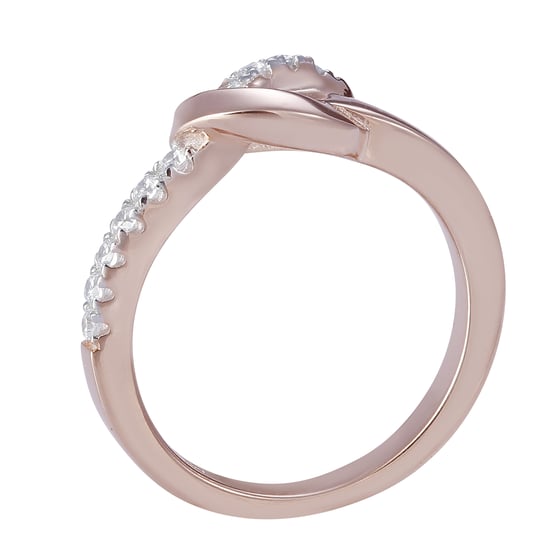 Orphelia Women's 925 Sterling Silver Ring - Rose ZR-7463 - Image 2