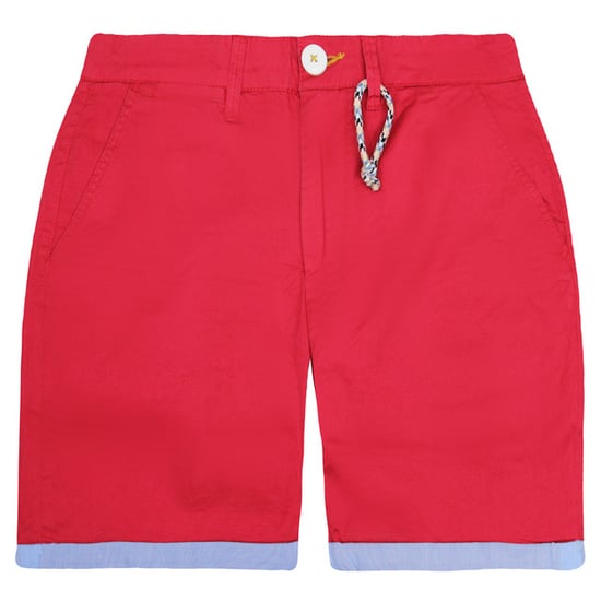 Pepe Jeans Douglas Regular Fit Chino Shorts Red Mens Bottoms PM800744 254 - Image 1