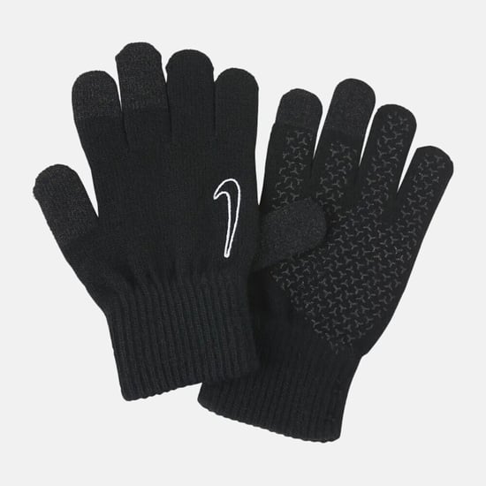 Nike Kinder/Kinderen Gebreide Tech Grip Handschoenen (Zwart) - Image 3