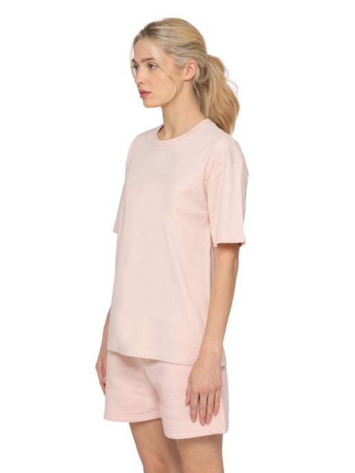 Enzo Womens T-Shirt Tracksuit With Shorts - Image 3