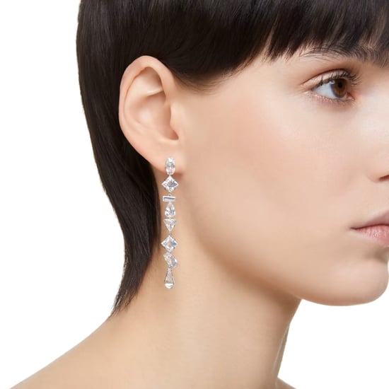 Swarovski 'Mesmera' Dames Hangende Oorbellen van Base Metaal - Zilver 5661687 - Image 2