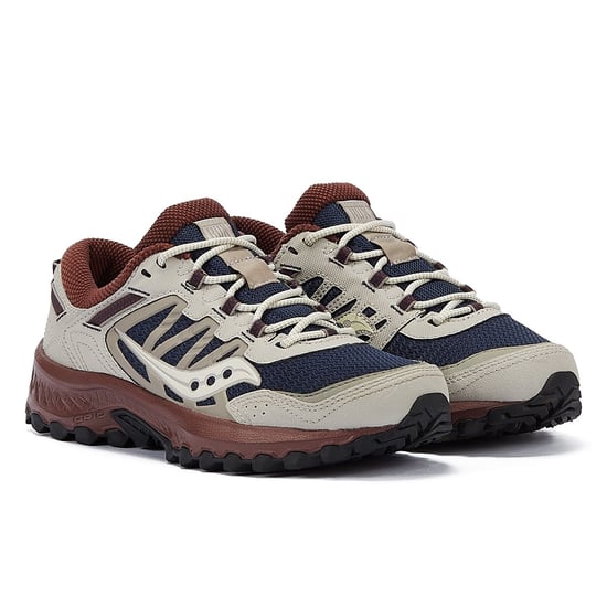 Saucony Grid Peak Navy/Dove Trainers - Image 1