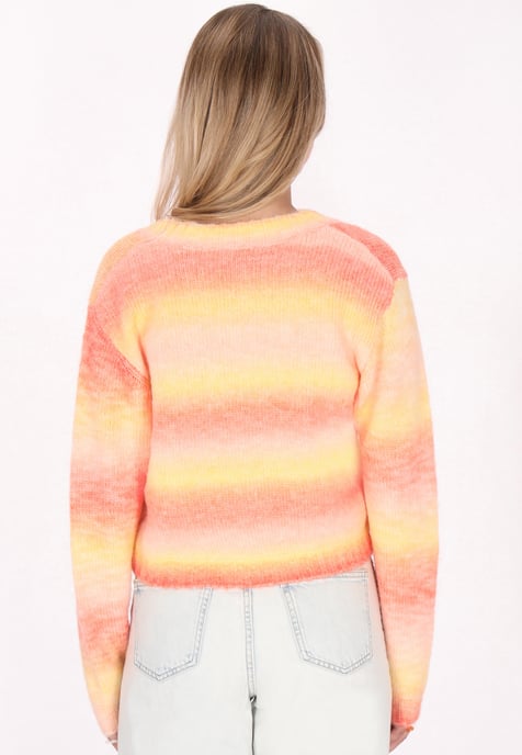 Mymo Jumper Dames Oranje Veelkleurig - Image 4