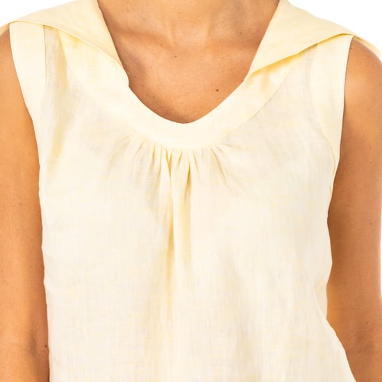 JWU004 women's sleeveless round neck T-shirt