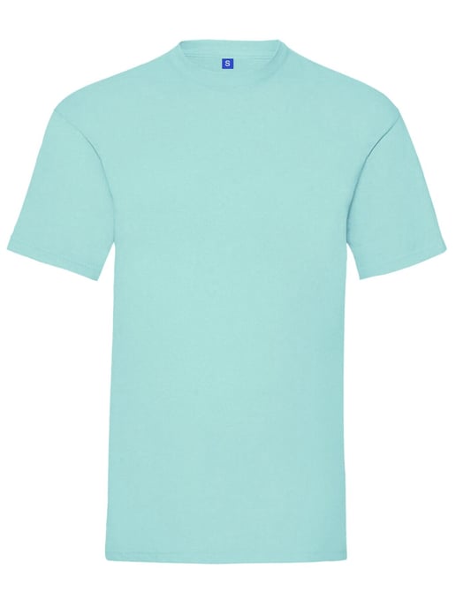 Kruze | Mens Crew Neck T-Shirts (5 Pack) - BLK/GRY/WHT/SKY/BEIGE - Image 4