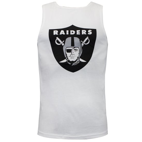 Fanatics Oakland Raiders Mens White Vest - Image 1