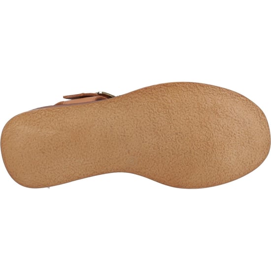 Hush Puppies Beatrix Wedge Leather Women's Tan Sandals - Image 3