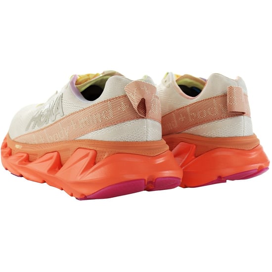 Hoka Elevon 2 Mens Beige/Orange Trainers - Image 3