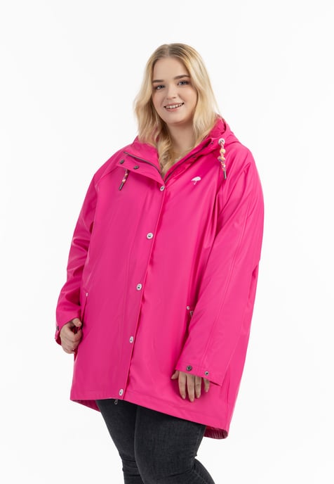 Schmuddelwedda Grote maat regenjas bridgeport Dames ROZE-280 - Image 3