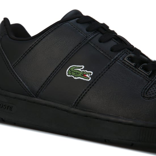 Boy's Lacoste Junior Thrill Trainers in Black