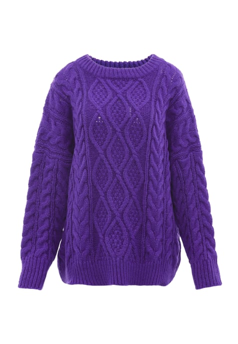 Mymo Pullover women purple - Image 1