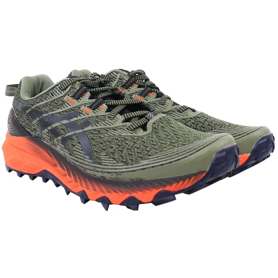 Asics Gel-Trabuco 10 Mens Green Running Shoes - Image 2