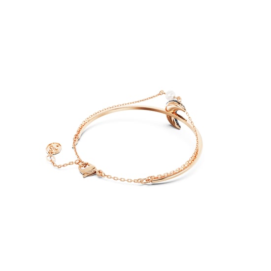 Swarovski 'Luna' Women's Gold Plated Metal Bracelet - Rose 5671586