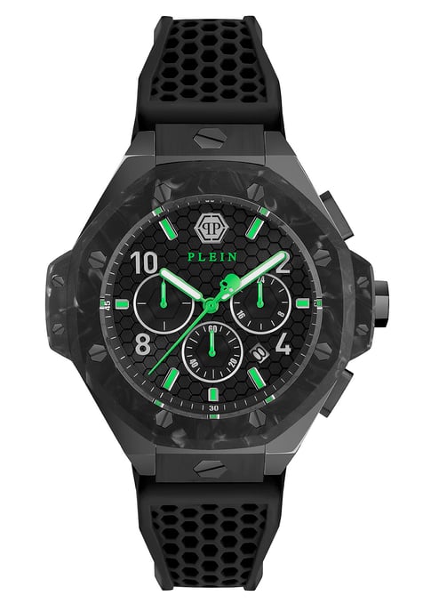 Philipp Plein Plein Chrono Royal Men's Black Watch PWPRA0624 - Image 1