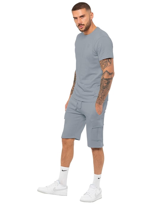Enzo | heren T-shirt trainingspak met korte broek set - Image 2