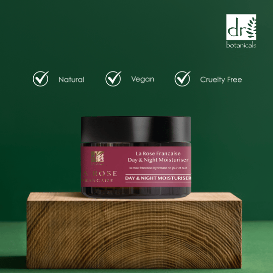 Dr Botanicals La Rose Francaise Duo Dag- & Nachtcrème 50ml - Image 3