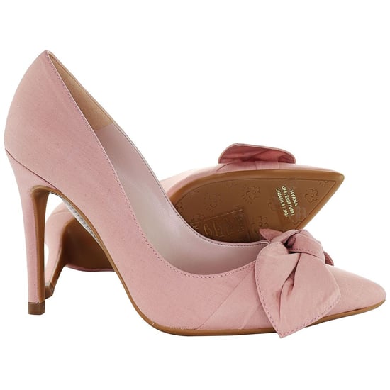 Ted Baker Hyana Moire Bow Womens Pink Court Shoes - Image 4