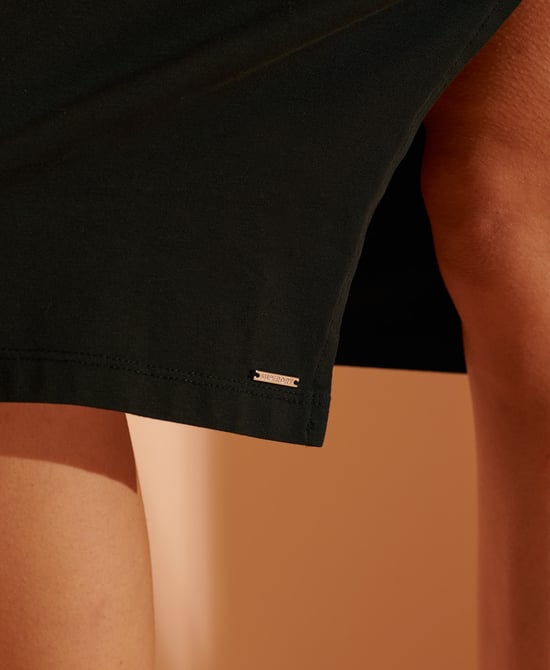 Superdry NYC Mesh Panel Dress
