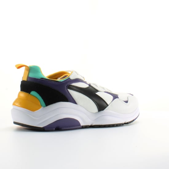 Diadora Whizz Run Mens White/Purple Trainers