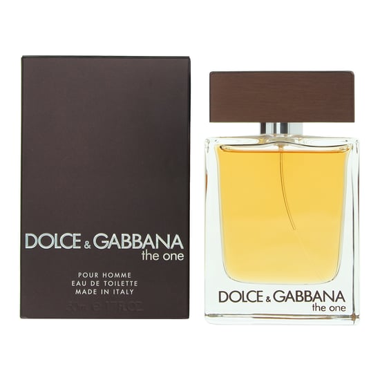 Dolce & Gabbana The One For Men Eau De Toilette 50ml Spray For Him - Image 1