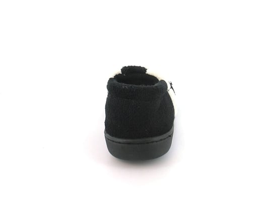 New Boys/Childrens Black/White Full Novelty Design Slippers