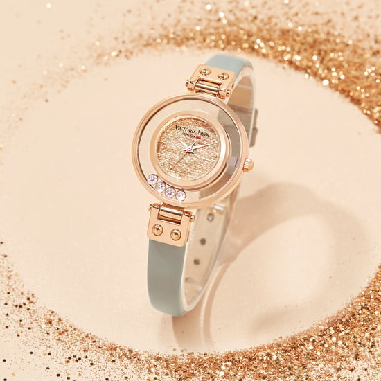 VICTORIA HYDE Ladies Watches Small Dial Analog Quartz Woman Watches with Clear Crystal Elegant Gold Watch for Woman, gold silver - Image 4
