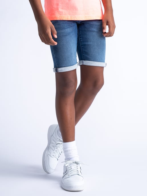 Petrol Industries - Jongens Denim Short Tidalize - Blauw - Image 3