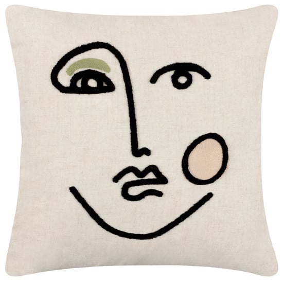 furn. Cleo Linear Woven Polyester Filled Cushion