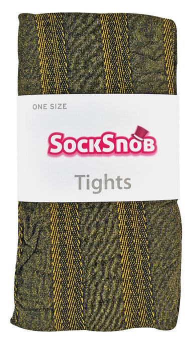 Sock Snob - Färgade 80 denier ogenomskinliga mode-strumpbyxor för damer - Randiga - Image 2
