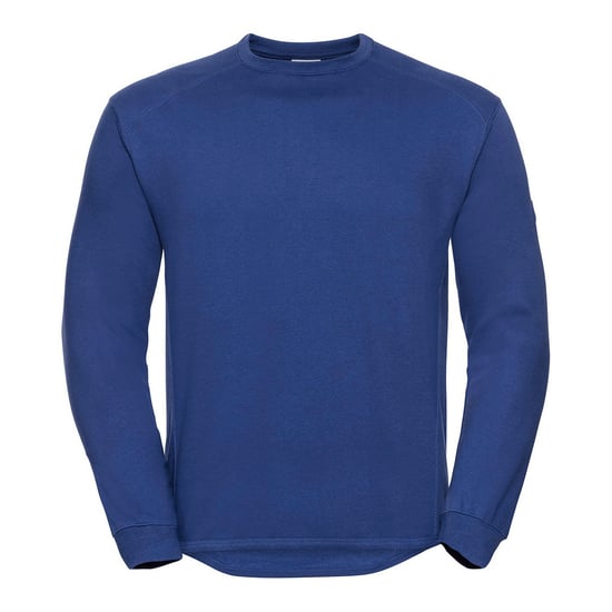 Russell Mens Spotshield Heavy Duty Crew Neck Sweatshirt (Bright Royal Blue) - Image 1
