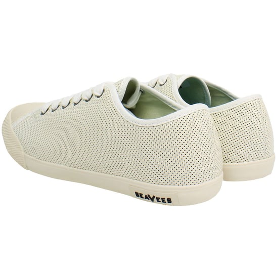 Seavees Legeruitgave Lage Dames Witte Plimsolls - Image 3