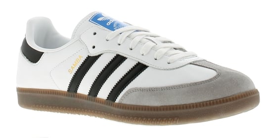 Mens Leather Upper Trainer With Suede And Gold Foil Details Lace Fastening With Synthetic Leather Li - Image 1