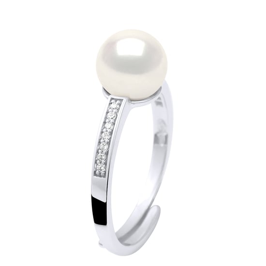 Ring Sieraden - Echte GeCultiveerde Zoetwater Parel Rond 7-8 mm - Image 1