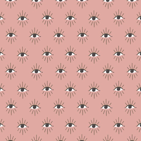 Theia Abstract Eye Printed Wallpaper