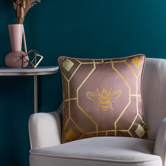 furn. Beedeco Geometric Piped Cushion Cover - Image 4