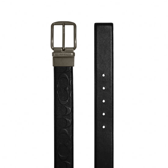 Wide Harness CTS Reversible Belt in Signature Leather