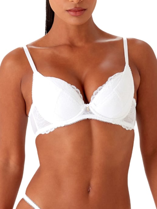 Superboost Lace Padded Plunge Bra - Image 1