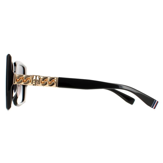 Tommy Hilfiger Square Womens Black Dark Grey Gradient TH 1894/S