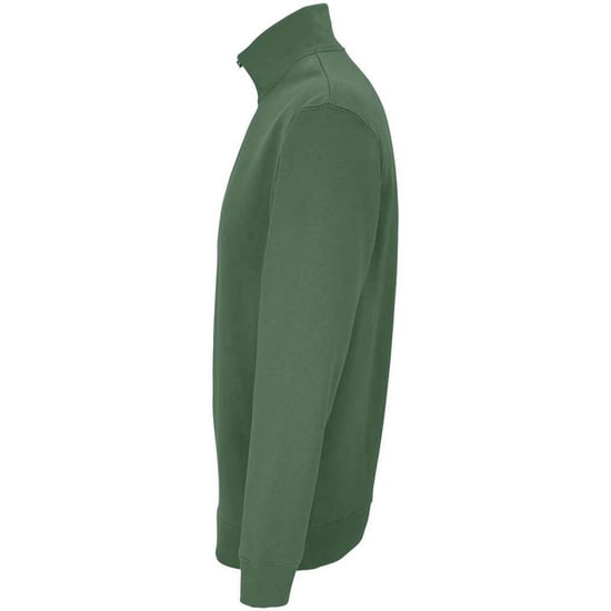 SOLS Uniseks Conrad Sweatshirt met Quarter Zip voor volwassenen (Fles groen) - Image 3