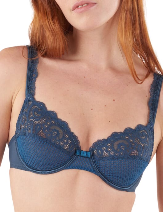 Maison Lejaby Gaby Full Cup Bra - Nuit Bleue